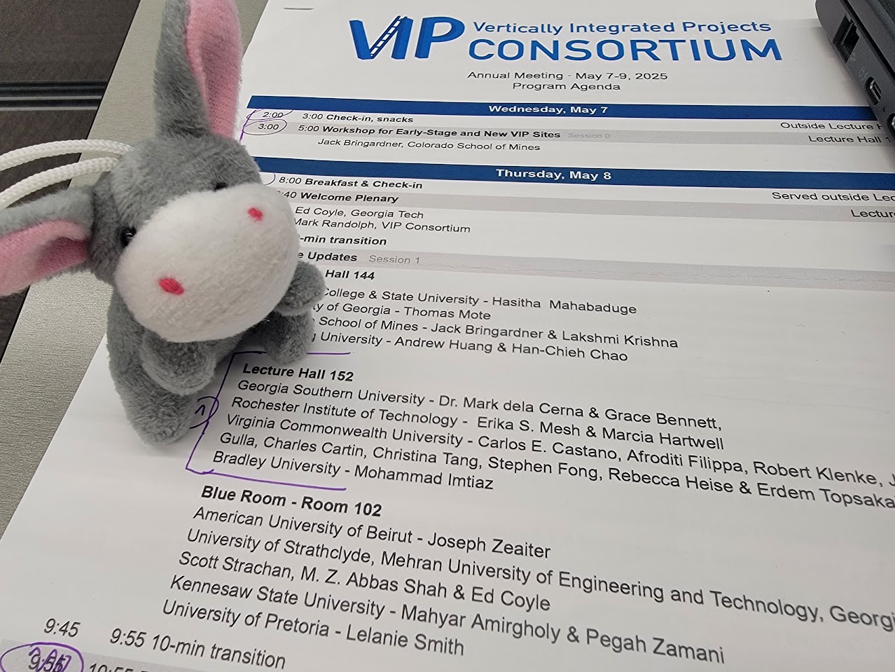 RIT on the program for a site update