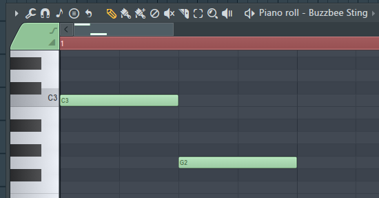 FL Studio screenshot of the “failed trade” sound